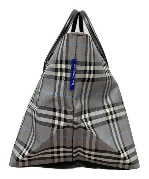 BURBERRY BLUE LABEL（バーバリーロンドンブルーレーベル）BURBERRY BLUE LABEL (バーバリーロンドンブルーレーベル) トートバッグ ブルー サイズ:実寸サイズにてご確認ください。の古着・服飾アイテム