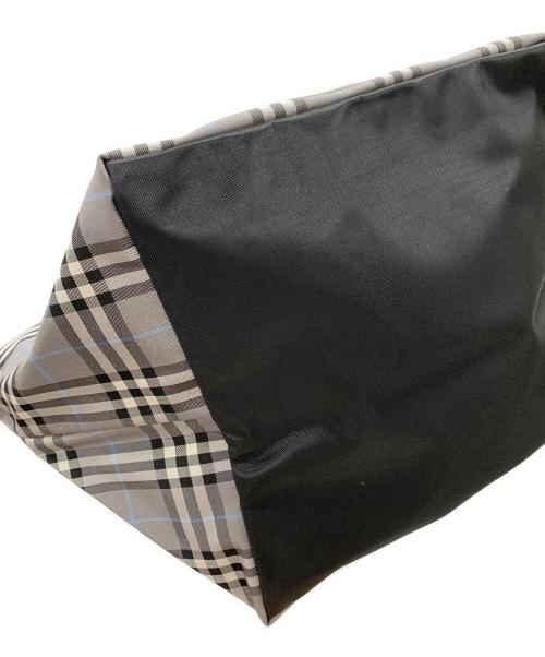 BURBERRY BLUE LABEL（バーバリーロンドンブルーレーベル）BURBERRY BLUE LABEL (バーバリーロンドンブルーレーベル) トートバッグ ブルー サイズ:実寸サイズにてご確認ください。の古着・服飾アイテム