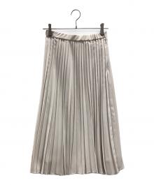 J.PRESS（ジェイプレス）の古着「レーススカート」｜ベージュ