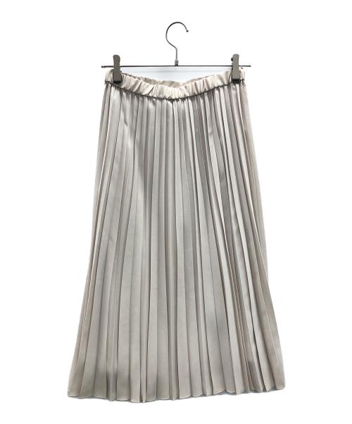 J.PRESS（ジェイプレス）J.PRESS (ジェイプレス) レーススカート ベージュ サイズ:9 未使用品の古着・服飾アイテム