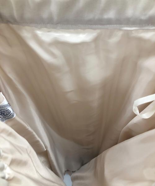 J.PRESS（ジェイプレス）J.PRESS (ジェイプレス) レーススカート ベージュ サイズ:9 未使用品の古着・服飾アイテム