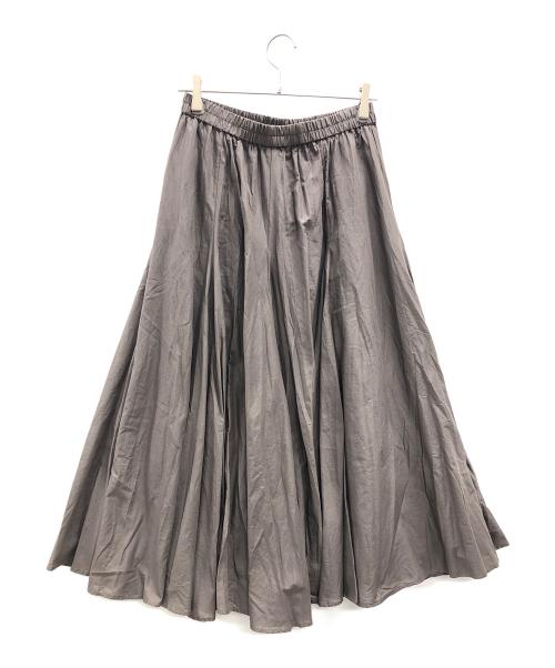 mizuiro-ind（ミズイロインド）mizuiro-ind (ミズイロインド) ロングスカート ブラウン サイズ:Fの古着・服飾アイテム
