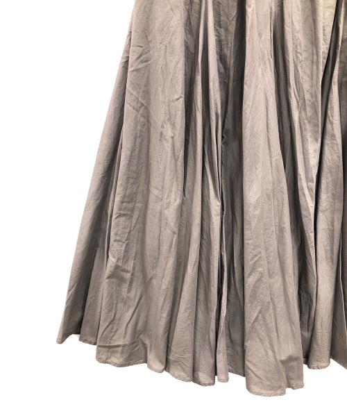 mizuiro-ind（ミズイロインド）mizuiro-ind (ミズイロインド) ロングスカート ブラウン サイズ:Fの古着・服飾アイテム