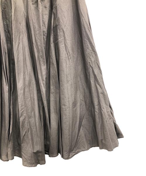 mizuiro-ind（ミズイロインド）mizuiro-ind (ミズイロインド) ロングスカート ブラウン サイズ:Fの古着・服飾アイテム