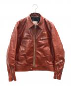 Lewis Leathersルイスレザース）の古着「レザージャケット」｜ブラウン