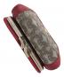 中古・古着 Vivienne Westwood (ヴィヴィアンウエストウッド) 3つ折り財布 SMALL FRAME WALLET（スモール フレーム ウォレット） ベージュ×レッド サイズ:実寸サイズにてご確認ください。：6000円