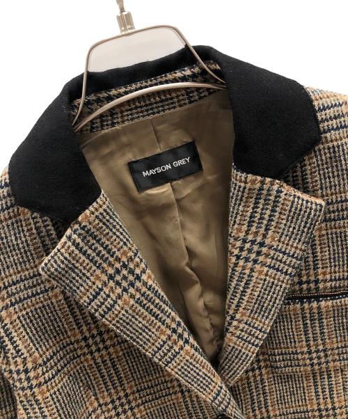 MAYSON GREY（メイソングレイ）MAYSON GREY (メイソングレイ) ウールジャケット カーキ サイズ:1の古着・服飾アイテム