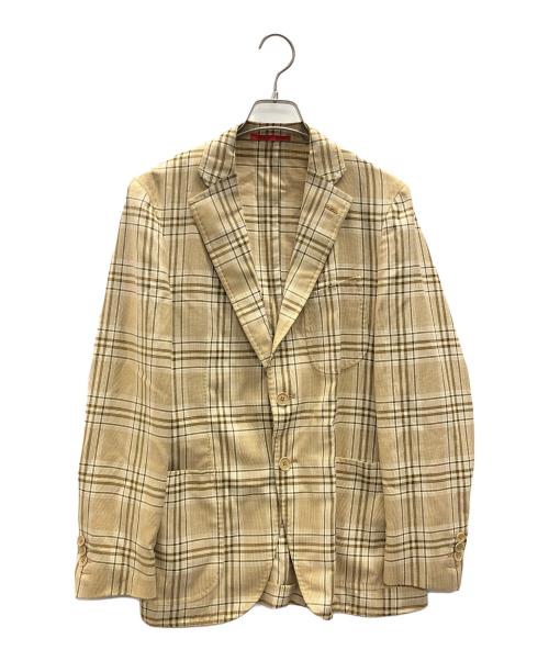 ISAIA（イザイア）ISAIA (イザイア) テーラードジャケット ベージュ サイズ:42の古着・服飾アイテム