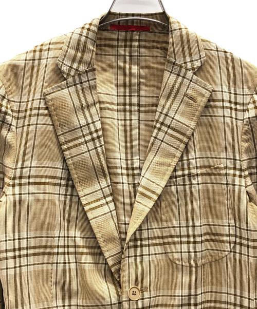 ISAIA（イザイア）ISAIA (イザイア) テーラードジャケット ベージュ サイズ:42の古着・服飾アイテム