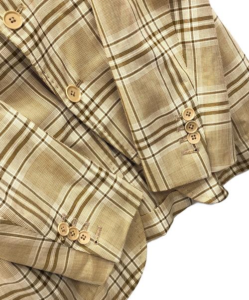 ISAIA（イザイア）ISAIA (イザイア) テーラードジャケット ベージュ サイズ:42の古着・服飾アイテム