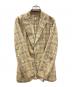 中古・古着 ISAIA (イザイア) テーラードジャケット ベージュ サイズ:42：20000円