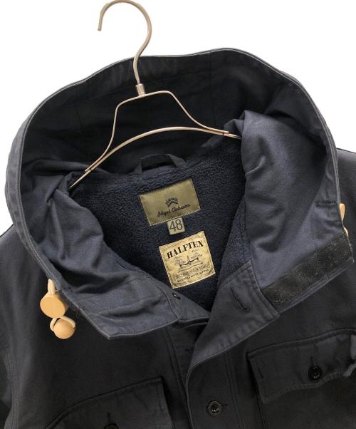 NIGEL CABOURN（ナイジェルケーボン）NIGEL CABOURN (ナイジェルケーボン) コート HALFTEX SWEDISH PARKA（ハーフテックス スウィーディッシュ パーカ） ブルー サイズ:48の古着・服飾アイテム