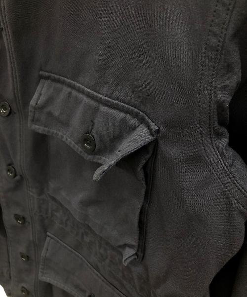 NIGEL CABOURN（ナイジェルケーボン）NIGEL CABOURN (ナイジェルケーボン) コート HALFTEX SWEDISH PARKA（ハーフテックス スウィーディッシュ パーカ） ブルー サイズ:48の古着・服飾アイテム