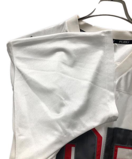 FUBU（フブ）FUBU (フブ) ゲームシャツ ホワイト サイズ:2XLの古着・服飾アイテム