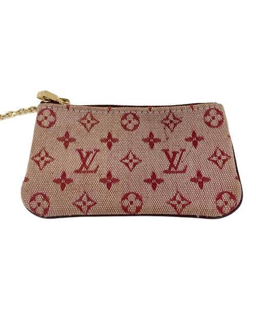 LOUIS VUITTON（ルイ ヴィトン）LOUIS VUITTON (ルイ ヴィトン) コインケース モノグラムミニ ポシェット・クレ ピンク サイズ:実寸サイズにてご確認下さい。の古着・服飾アイテム