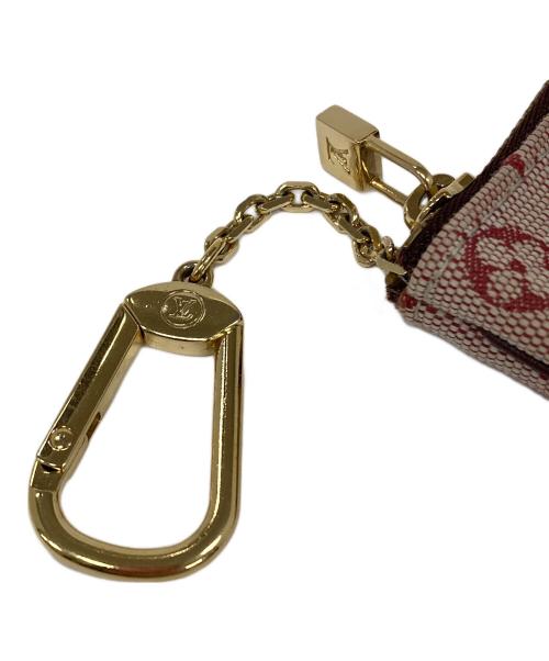 LOUIS VUITTON（ルイ ヴィトン）LOUIS VUITTON (ルイ ヴィトン) コインケース モノグラムミニ ポシェット・クレ ピンク サイズ:実寸サイズにてご確認下さい。の古着・服飾アイテム