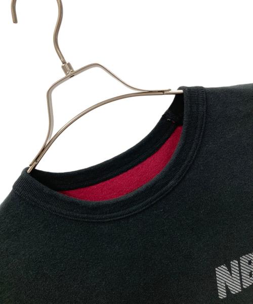 NEIGHBORHOOD（ネイバーフッド）NEIGHBORHOOD (ネイバーフッド) リバーシブルシャツ REVERSIBLE CREWNECK（リバーシブル クルーネック） レッド×ブラック サイズ:Lの古着・服飾アイテム