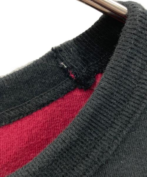 NEIGHBORHOOD（ネイバーフッド）NEIGHBORHOOD (ネイバーフッド) リバーシブルシャツ REVERSIBLE CREWNECK（リバーシブル クルーネック） レッド×ブラック サイズ:Lの古着・服飾アイテム