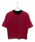 NEIGHBORHOOD (ネイバーフッド) リバーシブルシャツ REVERSIBLE CREWNECK（リバーシブル クルーネック） レッド×ブラック サイズ:L：6000円