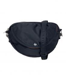 PORTER（ポーター）の古着「ショルダーバッグ」｜ブラック×オレンジ