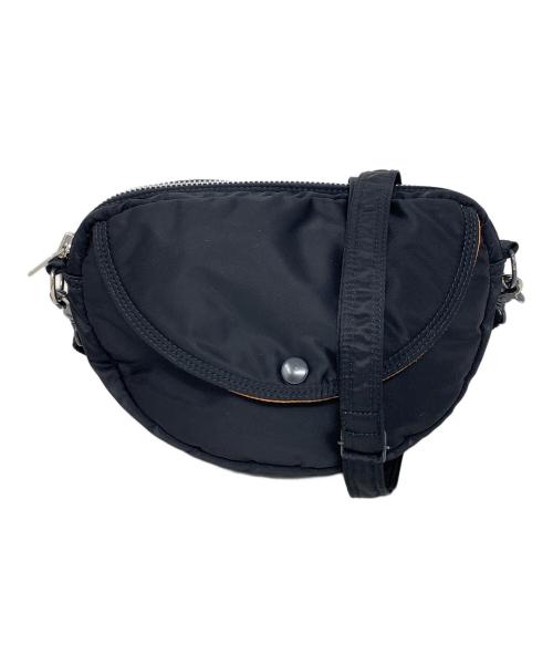 PORTER（ポーター）PORTER (ポーター) ショルダーバッグ ブラック×オレンジ サイズ:実寸サイズにてご確認ください。の古着・服飾アイテム