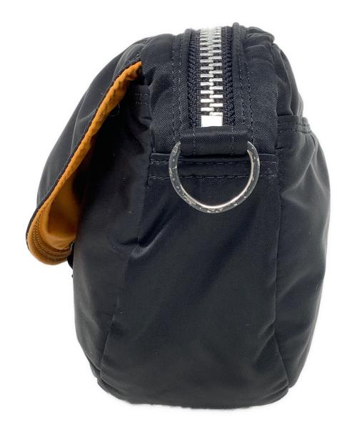 PORTER（ポーター）PORTER (ポーター) ショルダーバッグ ブラック×オレンジ サイズ:実寸サイズにてご確認ください。の古着・服飾アイテム