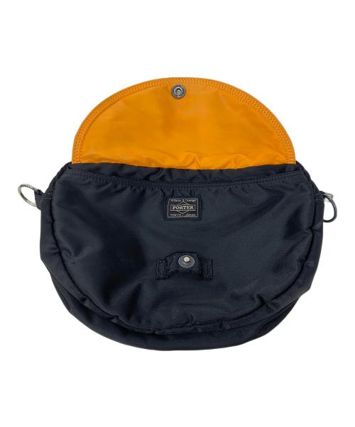 PORTER（ポーター）PORTER (ポーター) ショルダーバッグ ブラック×オレンジ サイズ:実寸サイズにてご確認ください。の古着・服飾アイテム