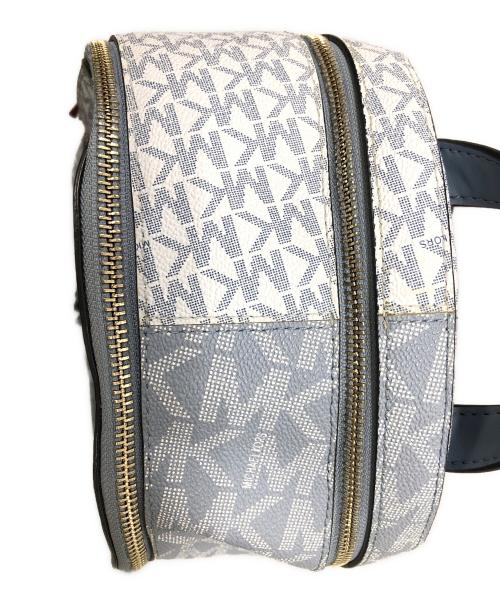 MICHAEL KORS（マイケル・コース）MICHAEL KORS (マイケルコース) リュック リア ジップ ミディアム バックパック スカイブルー サイズ:実寸サイズにてご確認ください。の古着・服飾アイテム