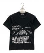 COMME des GARCONSコムデギャルソン）の古着「Tシャツ」｜ブラック