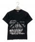COMME des GARCONS（コムデギャルソン）の古着「Tシャツ」｜ブラック