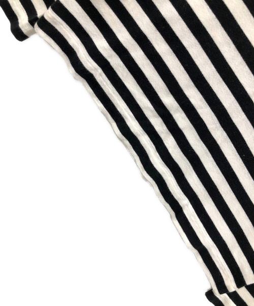 COMME des GARCONS（コムデギャルソン）COMME des GARCONS (コムデギャルソン) 長袖Tシャツ ブラック×ホワイト サイズ:Mの古着・服飾アイテム