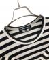 COMME des GARCONS (コムデギャルソン) 長袖Tシャツ ブラック×ホワイト サイズ:M：5000円