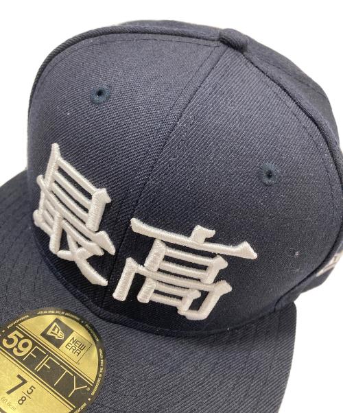 SUPREME（シュプリーム）Supreme (シュプリーム) New Era (ニューエラ) キャップ ネイビー サイズ:60.6㎝ 未使用品の古着・服飾アイテム