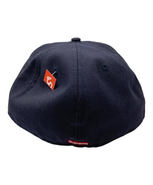 SUPREME（シュプリーム）Supreme (シュプリーム) New Era (ニューエラ) キャップ ネイビー サイズ:60.6㎝ 未使用品の古着・服飾アイテム
