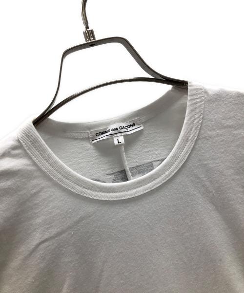 COMME des GARCONS（コムデギャルソン）COMME des GARCONS (コムデギャルソン) 長袖Tシャツ ホワイト サイズ:Lの古着・服飾アイテム