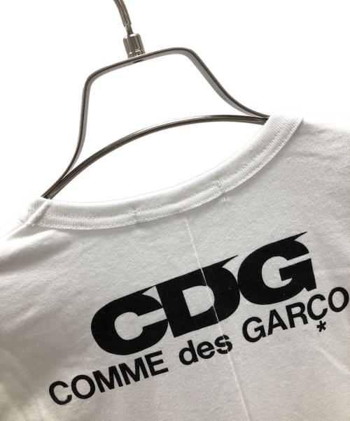 COMME des GARCONS（コムデギャルソン）COMME des GARCONS (コムデギャルソン) 長袖Tシャツ ホワイト サイズ:Lの古着・服飾アイテム