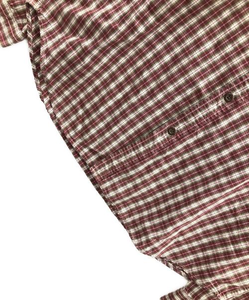 GAP（ギャップ）GAP (ギャップ) 長袖シャツ レッド×ホワイト サイズ:M/Mの古着・服飾アイテム
