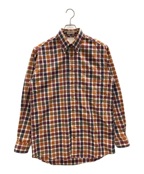 Viyella（ヴァイエラ）Viyella (ヴァイエラ) 長袖シャツ ブラウン サイズ:M/Mの古着・服飾アイテム