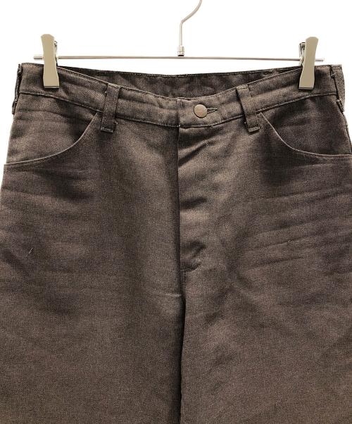 Wrangler（ラングラー）Wrangler (ラングラー) スラックス スタプレパンツ ブラウン サイズ:32×34の古着・服飾アイテム