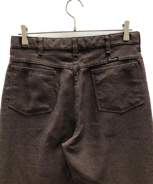 Wrangler（ラングラー）Wrangler (ラングラー) スラックス スタプレパンツ ブラウン サイズ:32×34の古着・服飾アイテム