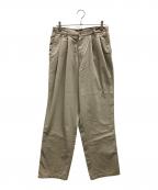 DOCKERSドッカーズ）の古着「パンツ Loose Fit Eighty-Six Original Pleated Chino Pants（ルーズ フィット 86 オリジナル プリーツ チノ パンツ）」｜ベージュ