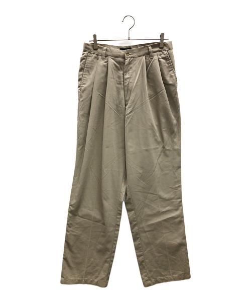 DOCKERS（ドッカーズ）DOCKERS (ドッカーズ) パンツ Loose Fit Eighty-Six Original Pleated Chino Pants（ルーズ フィット 86 オリジナル プリーツ チノ パンツ） ベージュ サイズ:W42 L32の古着・服飾アイテム
