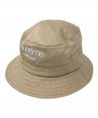SUPREMEシュプリーム）の古着「ハット」｜ベージュ