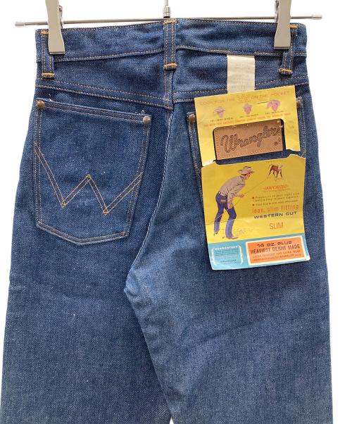 Wrangler（ラングラー）Wrangler (ラングラー) デニムパンツ 13SLIM（13スリム） インディゴ サイズ:W24 未使用品の古着・服飾アイテム