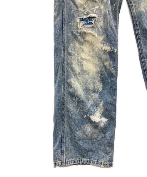 LEE（リー）LEE (リー) デニムパンツ HERITAGE PAINTER CLASH（ヘリテージ ペインター クラッシュ） ブルー サイズ:32の古着・服飾アイテム