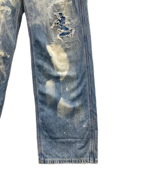 LEE（リー）LEE (リー) デニムパンツ HERITAGE PAINTER CLASH（ヘリテージ ペインター クラッシュ） ブルー サイズ:32の古着・服飾アイテム
