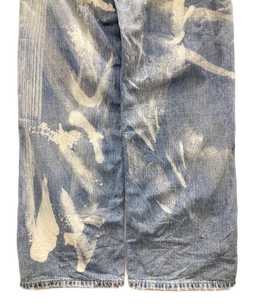 LEE（リー）LEE (リー) デニムパンツ HERITAGE PAINTER CLASH（ヘリテージ ペインター クラッシュ） ブルー サイズ:32の古着・服飾アイテム