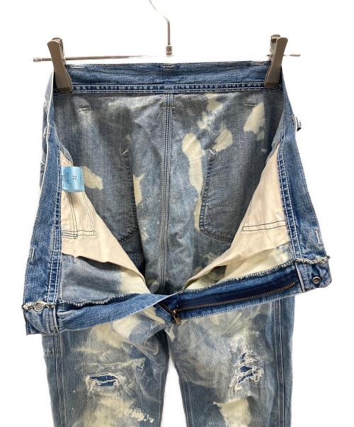 LEE（リー）LEE (リー) デニムパンツ HERITAGE PAINTER CLASH（ヘリテージ ペインター クラッシュ） ブルー サイズ:32の古着・服飾アイテム