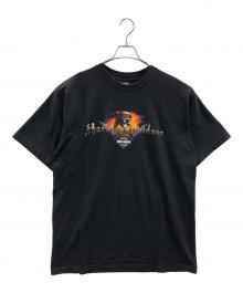 HARLEY-DAVIDSON（ハーレーダビッドソン）の古着「半袖カットソー」｜ブラック