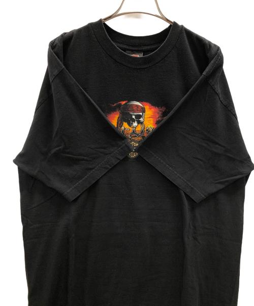 HARLEY-DAVIDSON（ハーレーダビッドソン）HARLEY-DAVIDSON (ハーレーダビッドソン) 半袖カットソー ブラック サイズ:X-LARGEの古着・服飾アイテム